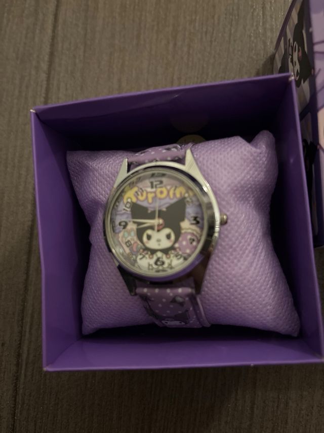 Reloj Kuromi Morado
