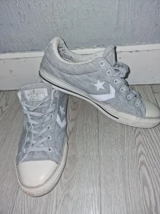 Zapatillas Converse Hombre Gris/Blanco
