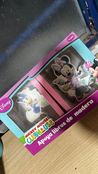 Supporto Libri in Legno Disney Mickey Mouse