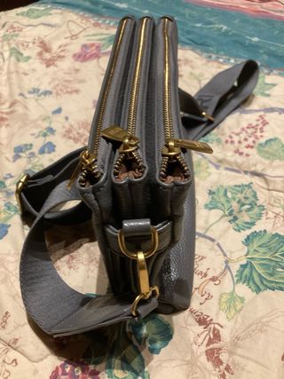 Borsetta Enrico Coveri Grigia con Tracolla