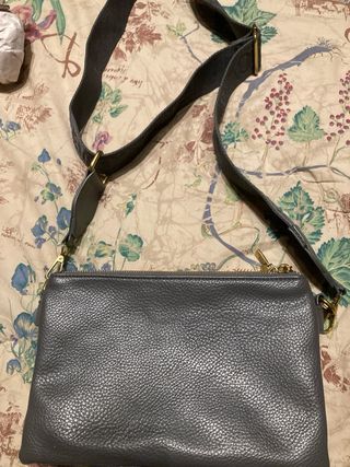 Borsetta Enrico Coveri Grigia con Tracolla