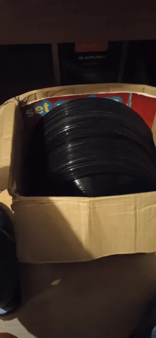 Lote de vinilos variados Más de 90 vinilos