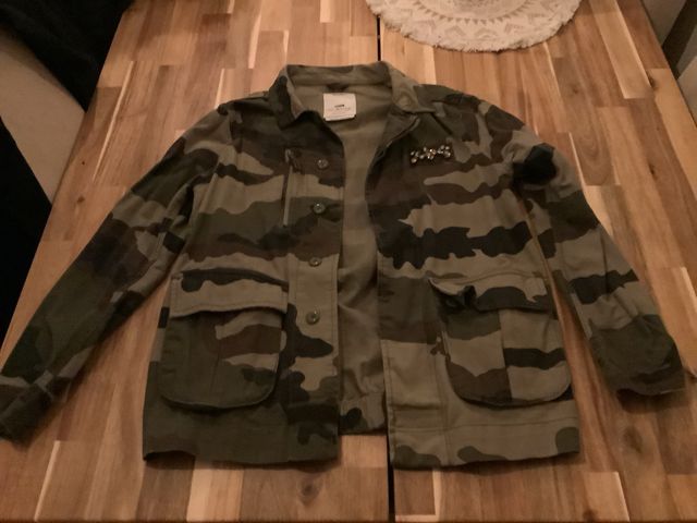 Sobrecamisa camuflaje mujer Talla S