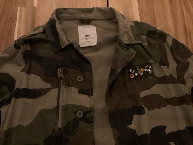 Sobrecamisa camuflaje mujer Talla S