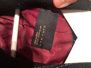 Chaqueta Zara Man Negra Talla L