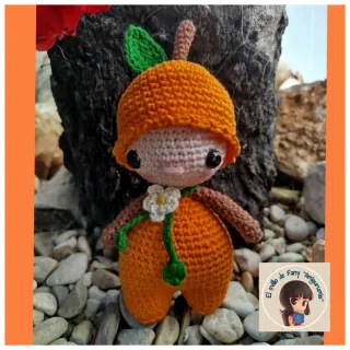 Amigurumi Bebé Naranjito Crochet