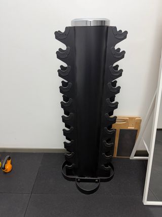 Soporte para Mancuernas Negro