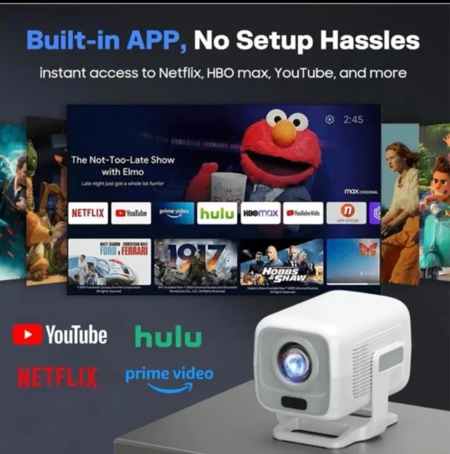 Proiettore portatile 1080p FHD HDMI