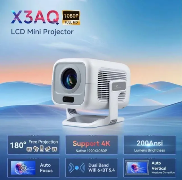 Proiettore portatile 1080p FHD HDMI