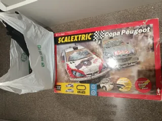 Scalextric Copa Peugeot + Pistas + Coche