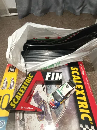 Scalextric Copa Peugeot + Pistas + Coche