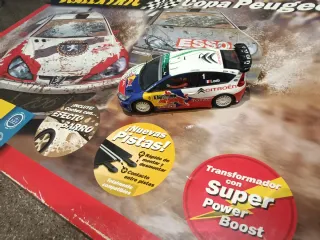 Scalextric Copa Peugeot + Pistas + Coche