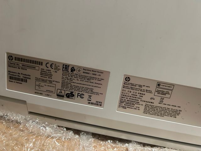 Impresora HP LaserJet Pro M254dw Color