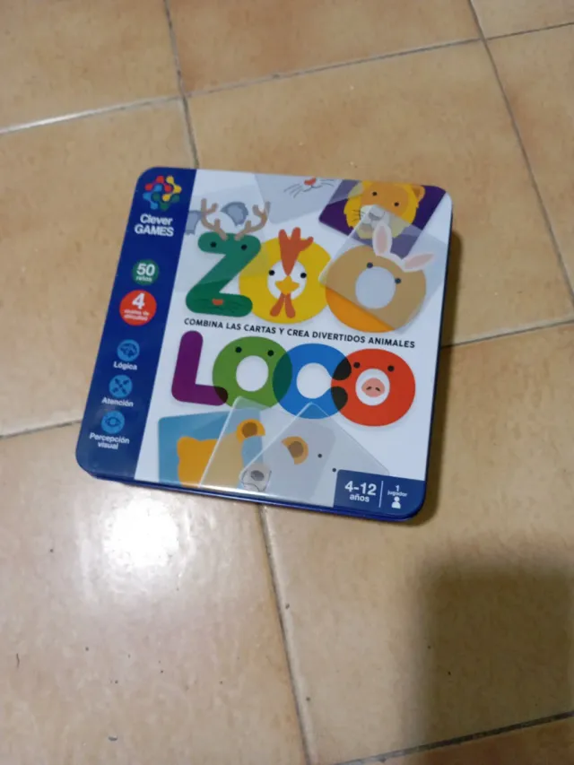 Juego Zoo Loco Clever Games 4-12 años
