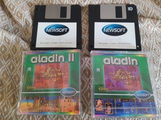 Juegos Aladin y Aladin II en disquete