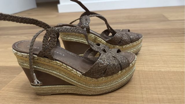 Sandalias cuña Pons Quintana Talla 39