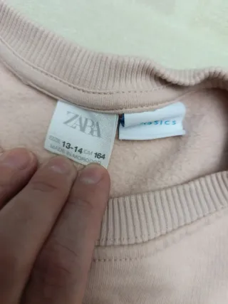 Sudadera Disney Stitch 100 Años Niña Zara T.13-14.