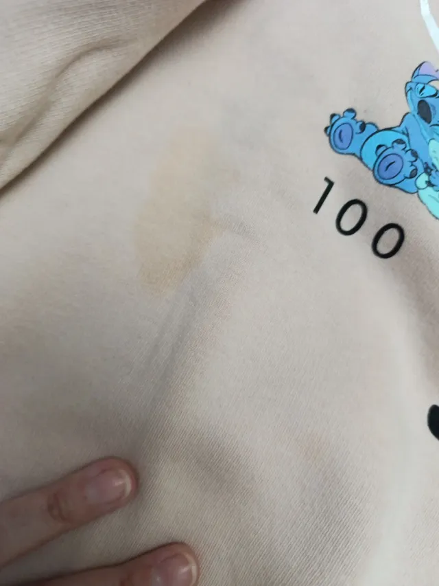 Sudadera Disney Stitch 100 Años Niña Zara T.13-14.