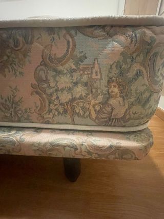 Cama doble con base y cabecero