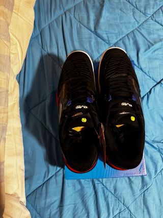 Zapatillas Joma Roland Tenis Negras Rojas