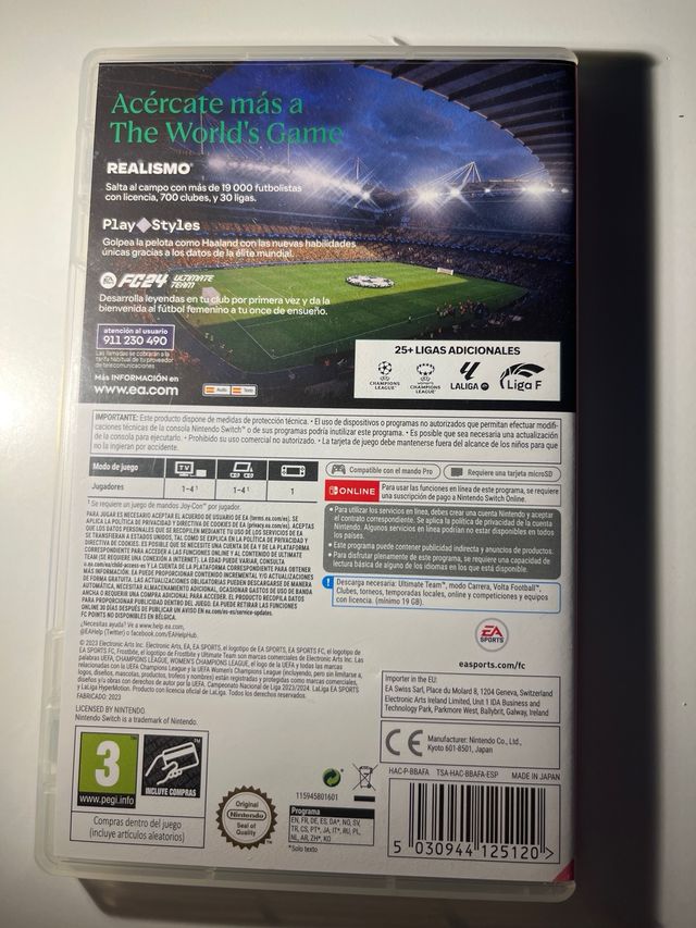 FC 24 Nintendo Switch