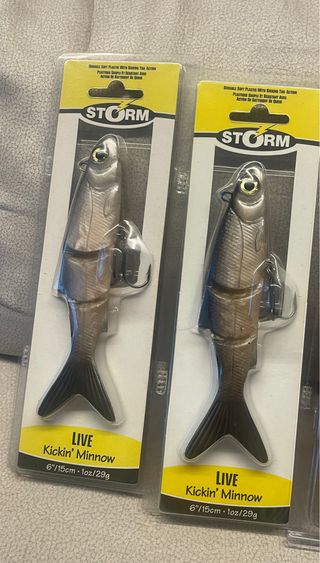 Vinilos Storm Live Kickin Minnow 6 1oz 29g