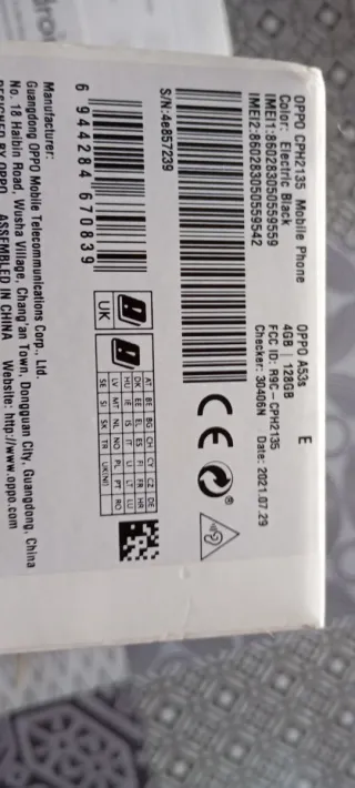 Oppo A53s 128GB Blu/Verde