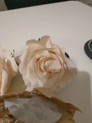 Addobbi floreali glitterati