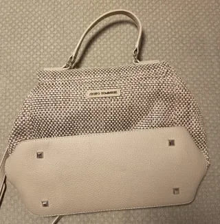 Bolso Adolfo Domínguez Beige y Marrón