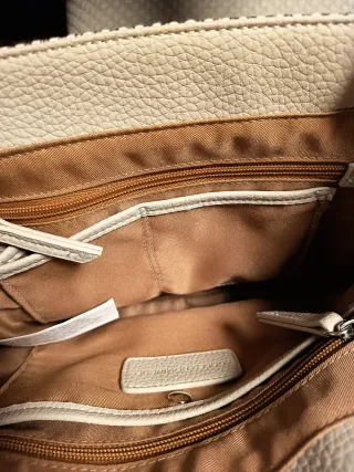 Bolso Adolfo Domínguez Beige y Marrón