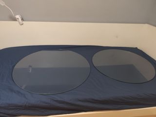 Cristales para mesa redonda de vidrio