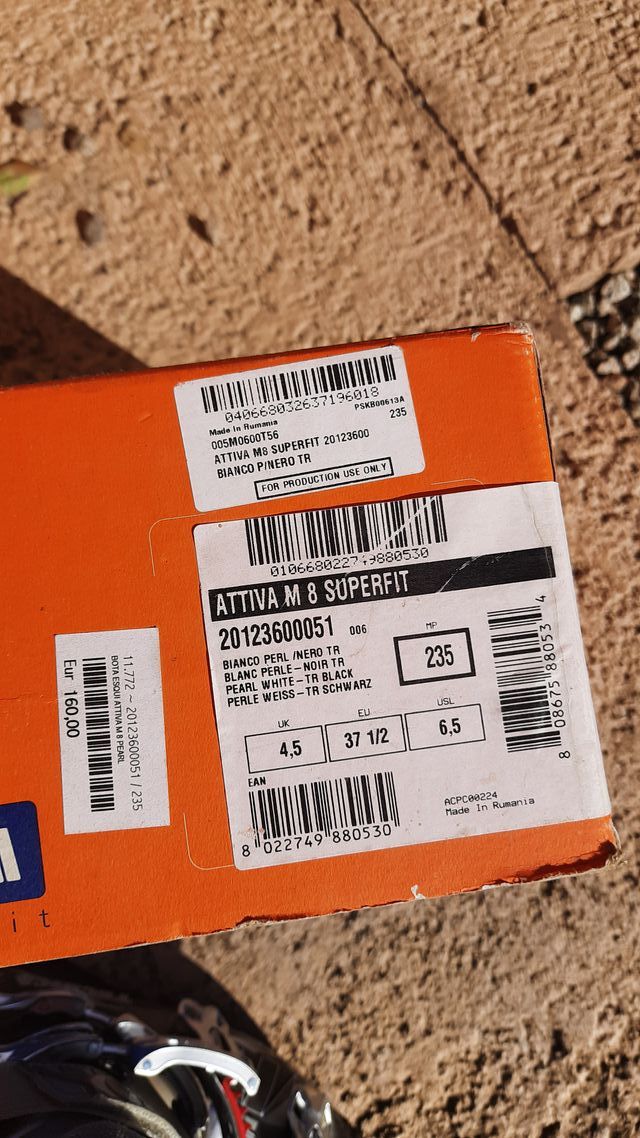 Botas de esquí talla 37