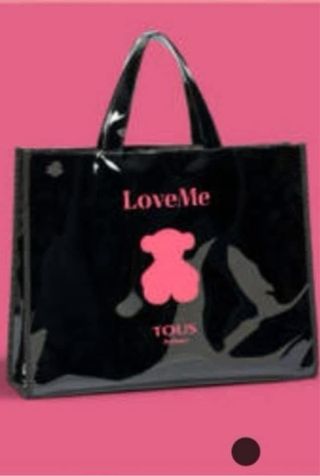 Bolso Tous Negro Rosa Nuevo