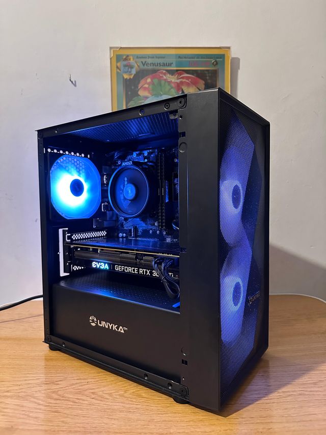 PC Gaming Ryzen 5 5500 RTX 3060 Ti 8GB EVGA