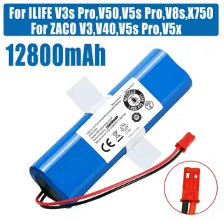 Batería 12800mAh para robot aspirador ILIFE/ZACO