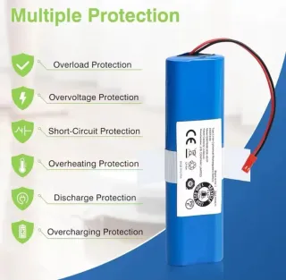 Batería 12800mAh para robot aspirador ILIFE/ZACO