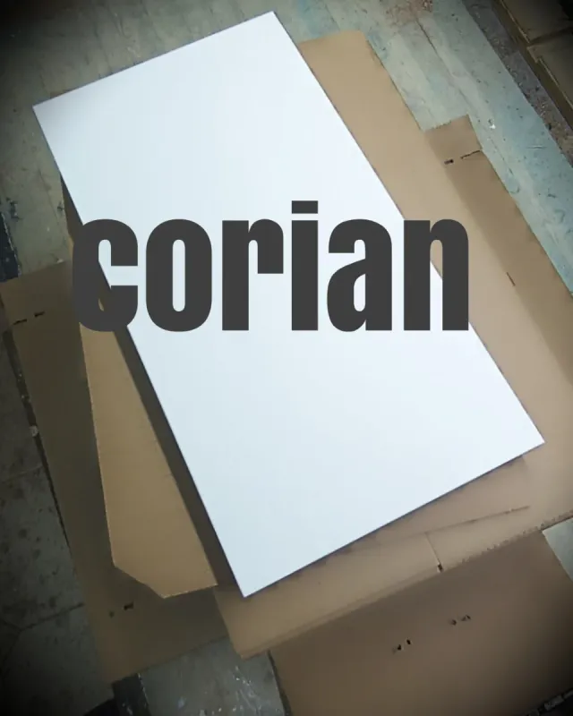 Tagliere Corian Bianco