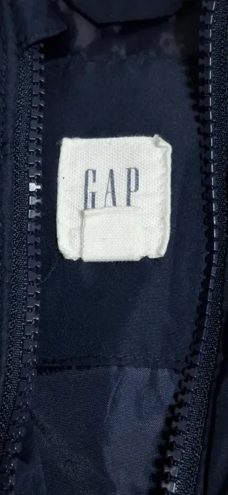 Colete acolchoado azul marinho GAP