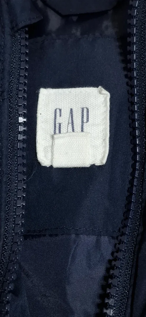 Colete acolchoado azul marinho GAP