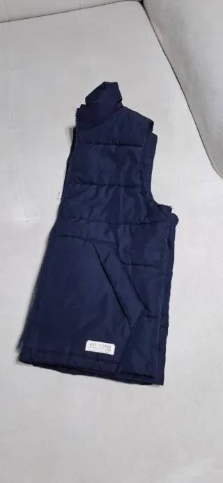 Colete acolchoado azul marinho GAP