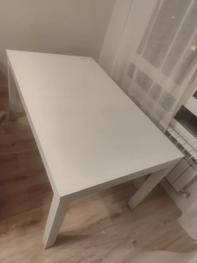 Mesa extensible IKEA BRUJSTA blanca