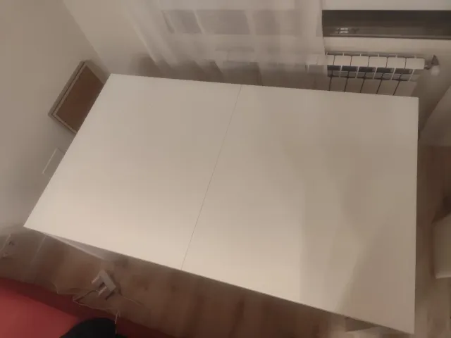 Mesa extensible IKEA BRUJSTA blanca