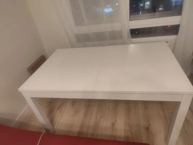 Mesa extensible IKEA BRUJSTA blanca