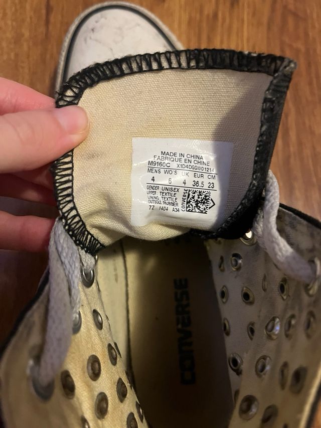 Converse All Star borchie nere