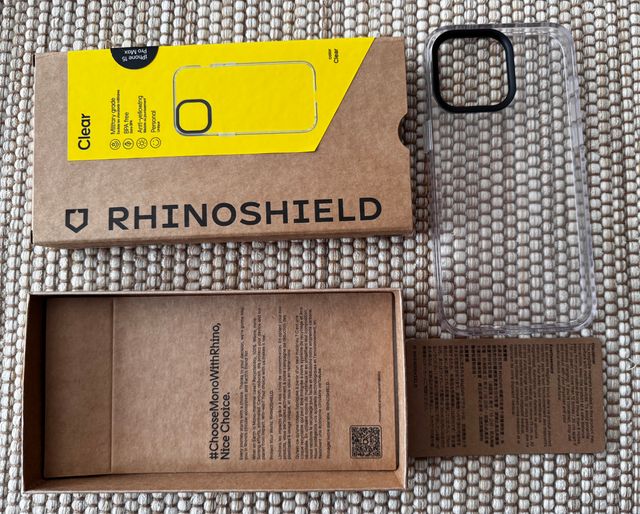 Funda iPhone 15 Pro Max RHINOSHIELD Transparente