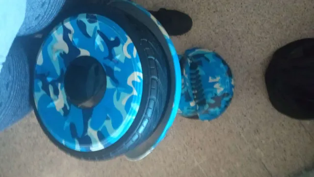 Hoverboard diseño  camuflaje militar blue