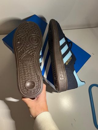Zapatillas Adidas Spezial Azul Marino Marrón
