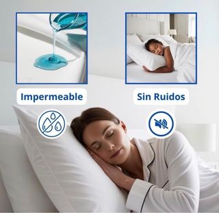 Funda almohada algodon impermeable y transpirable