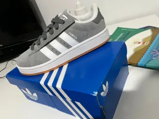 Adidas Campus Gris/Blanco