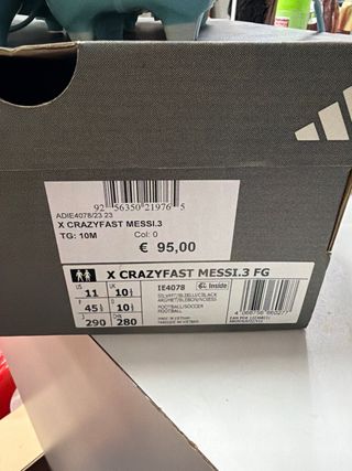Bota Fútbol Adidas X Crazyfast Messi.3 Césped Natu